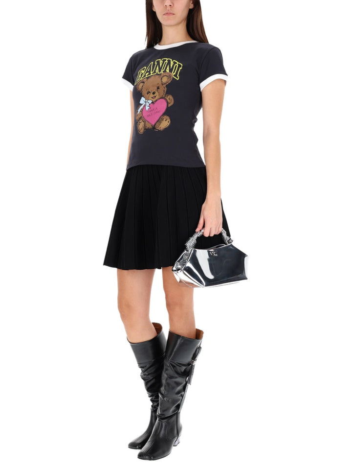 Ganni T shirt - Grigio | Wanan Luxury