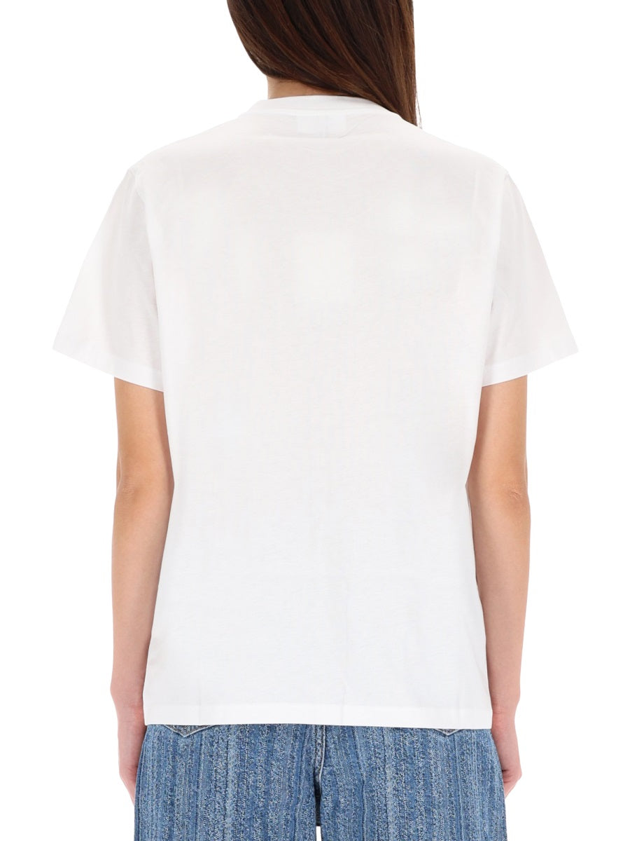 Ganni T shirt - Bianco | Wanan Luxury