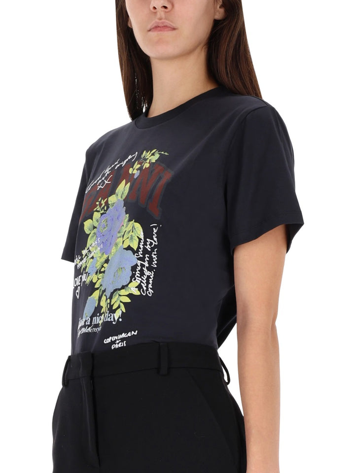 Ganni T shirt - Grigio | Wanan Luxury