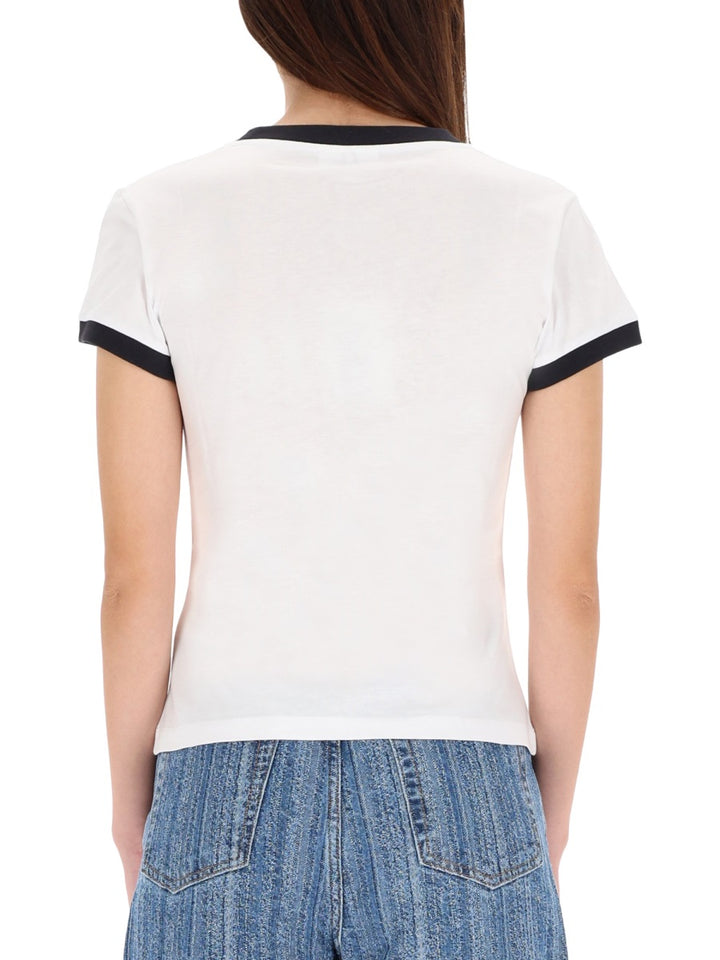 Ganni T shirt - Bianco | Wanan Luxury