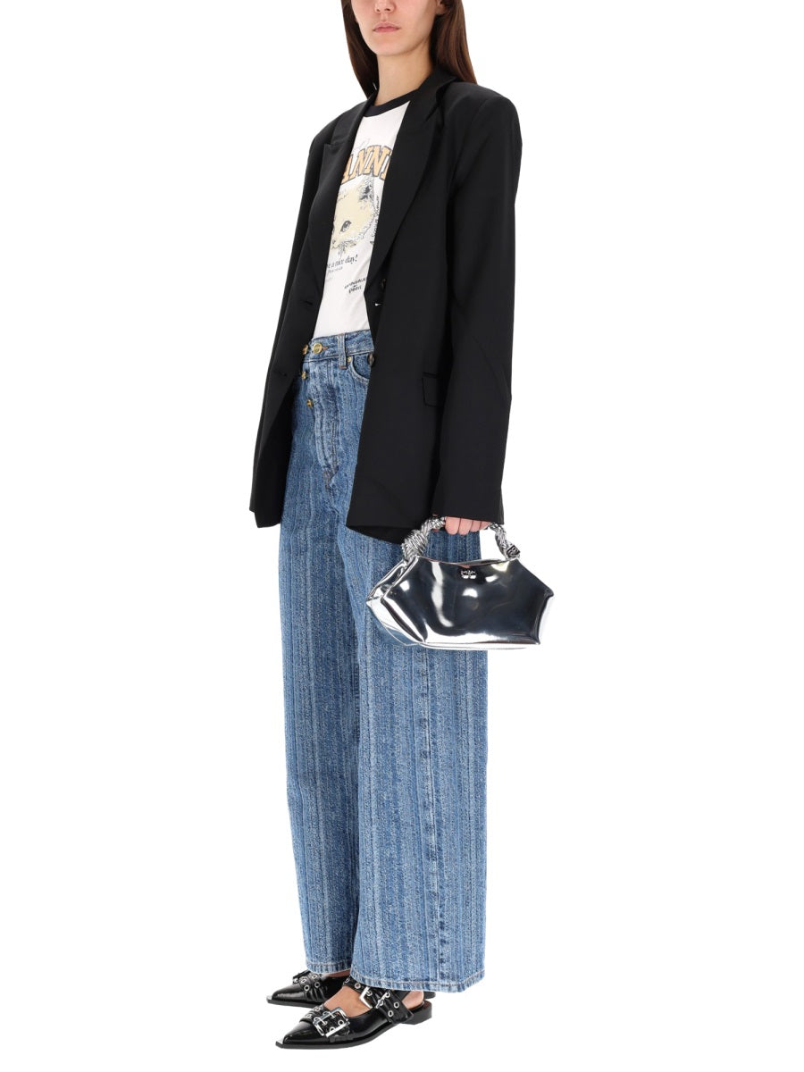 Ganni T shirt - Bianco | Wanan Luxury