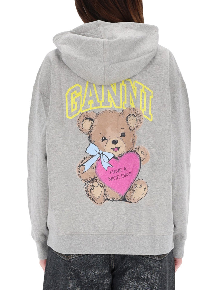 Ganni Felpe - Grigio | Wanan Luxury