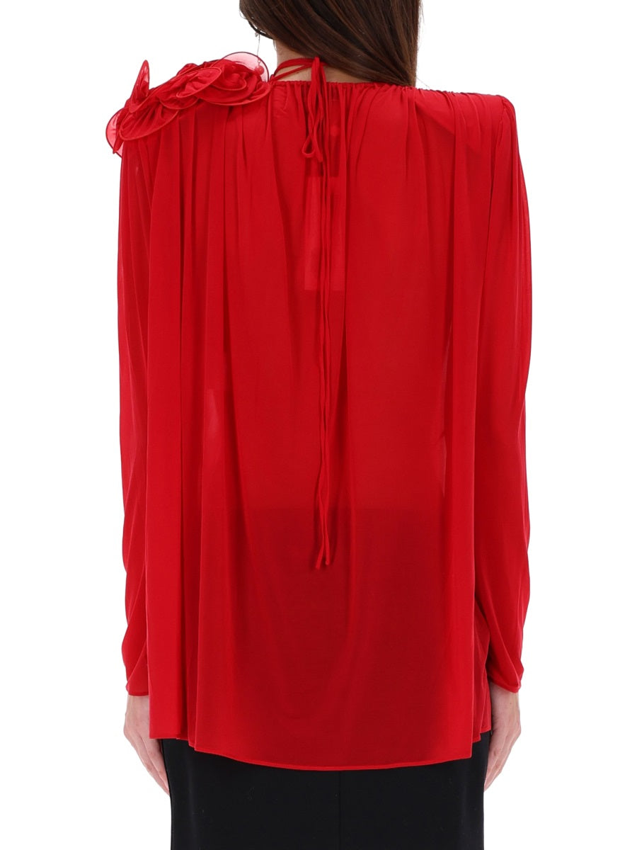 Magda Butrym Top - Red | eb32cdfbca9b994dba1cd2347110215cf9a92740