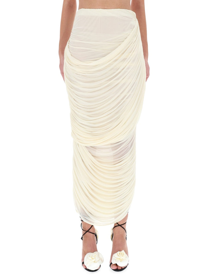 Magda Butrym Gonne - Ivory | 34c7755c7d5c3a01390a17fdd2c643cf14fae6b0