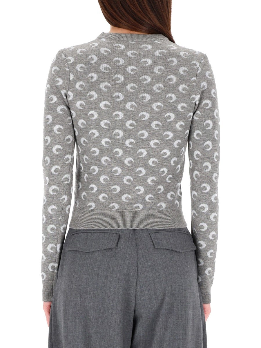 Marine Serre Maglioni - Grigio | Wanan Luxury