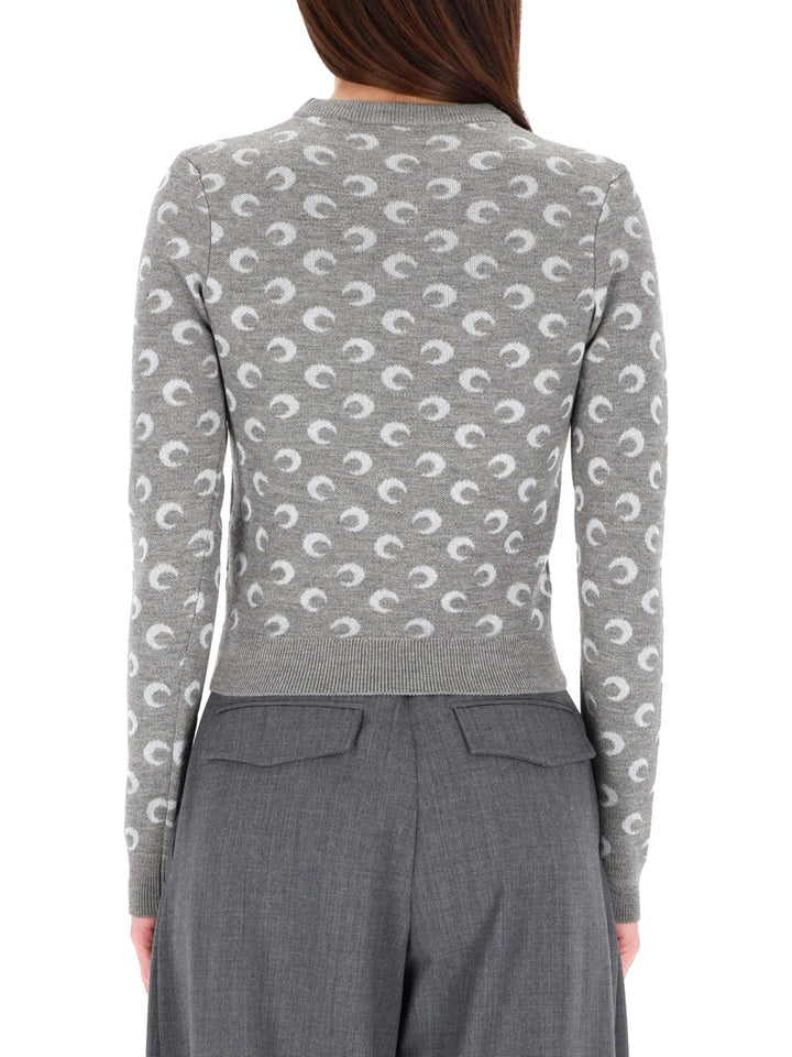 Marine Serre Maglioni - Grigio | Wanan Luxury