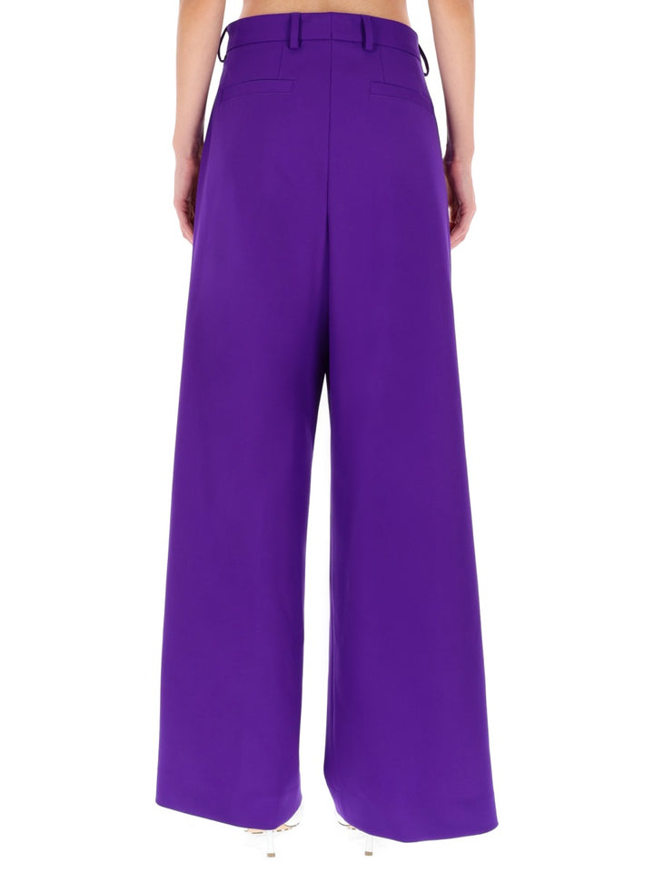 Dries Van Noten Pantaloni - Viola | Wanan Luxury