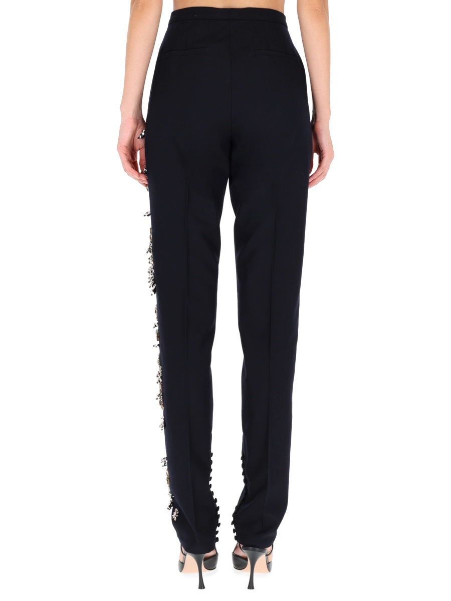 Dries Van Noten Pantaloni - Blu | Wanan Luxury