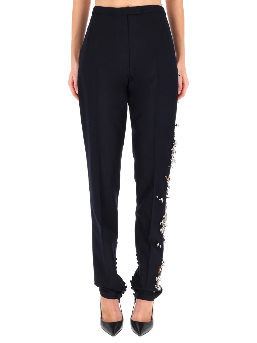 Dries Van Noten Pantaloni - Blu | Wanan Luxury