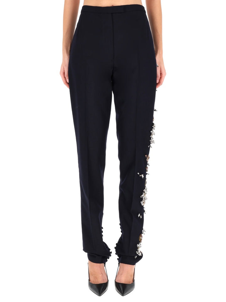 Dries Van Noten Pantaloni - Blu | Wanan Luxury