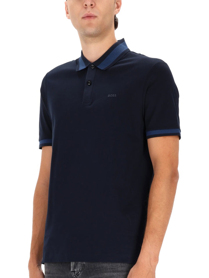 Boss Polo - Blu | Wanan Luxury