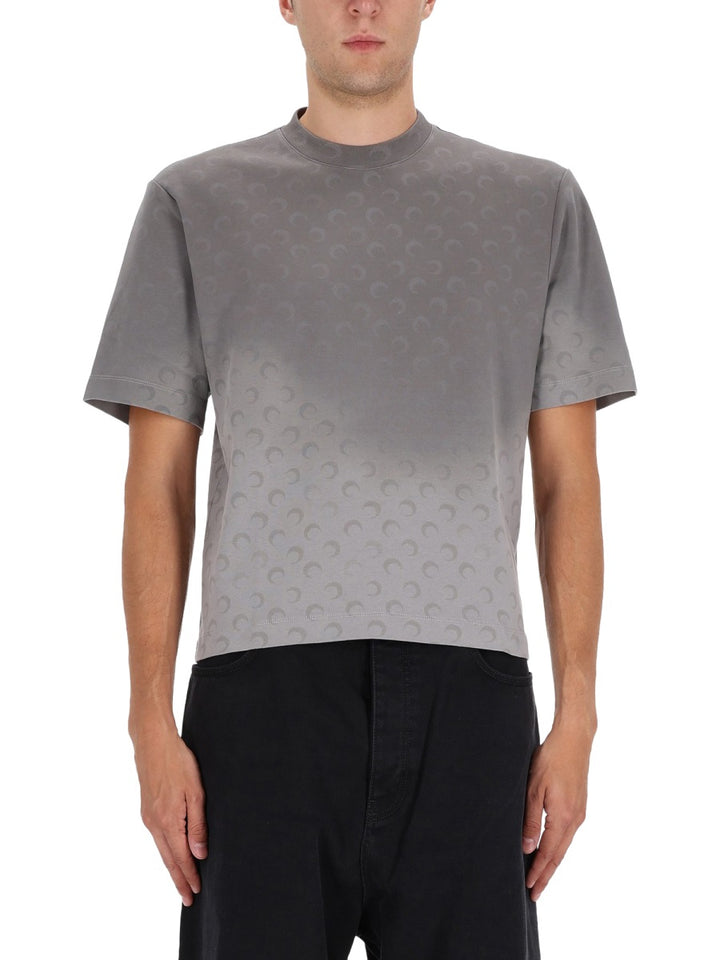 Marine Serre T shirt - Grigio | Wanan Luxury