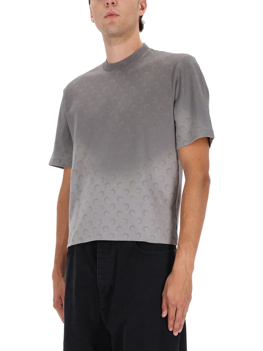 Marine Serre T shirt - Grigio | Wanan Luxury