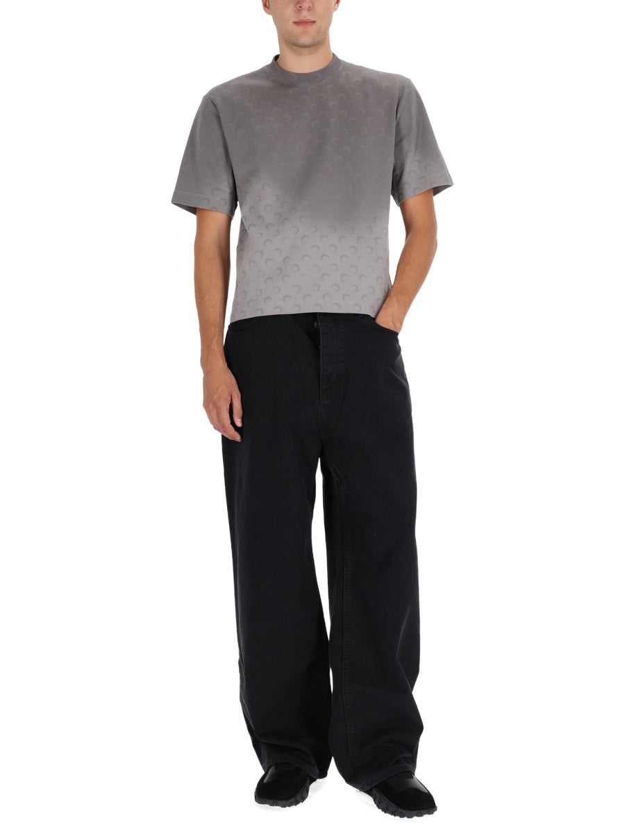 Marine Serre T shirt - Grigio | Wanan Luxury