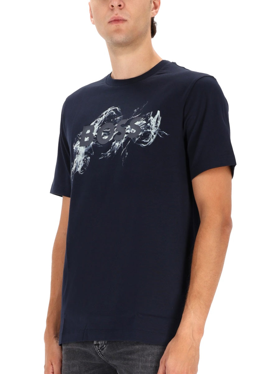 Boss T shirt - Blu | Wanan Luxury