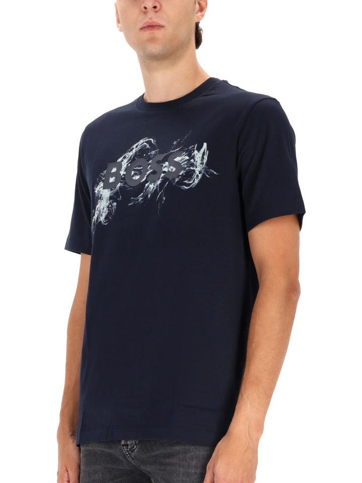 Boss T shirt - Blu | Wanan Luxury