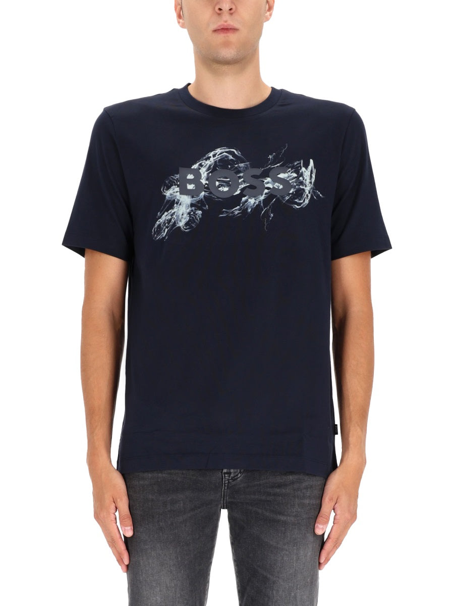 Boss T shirt - Blu | Wanan Luxury
