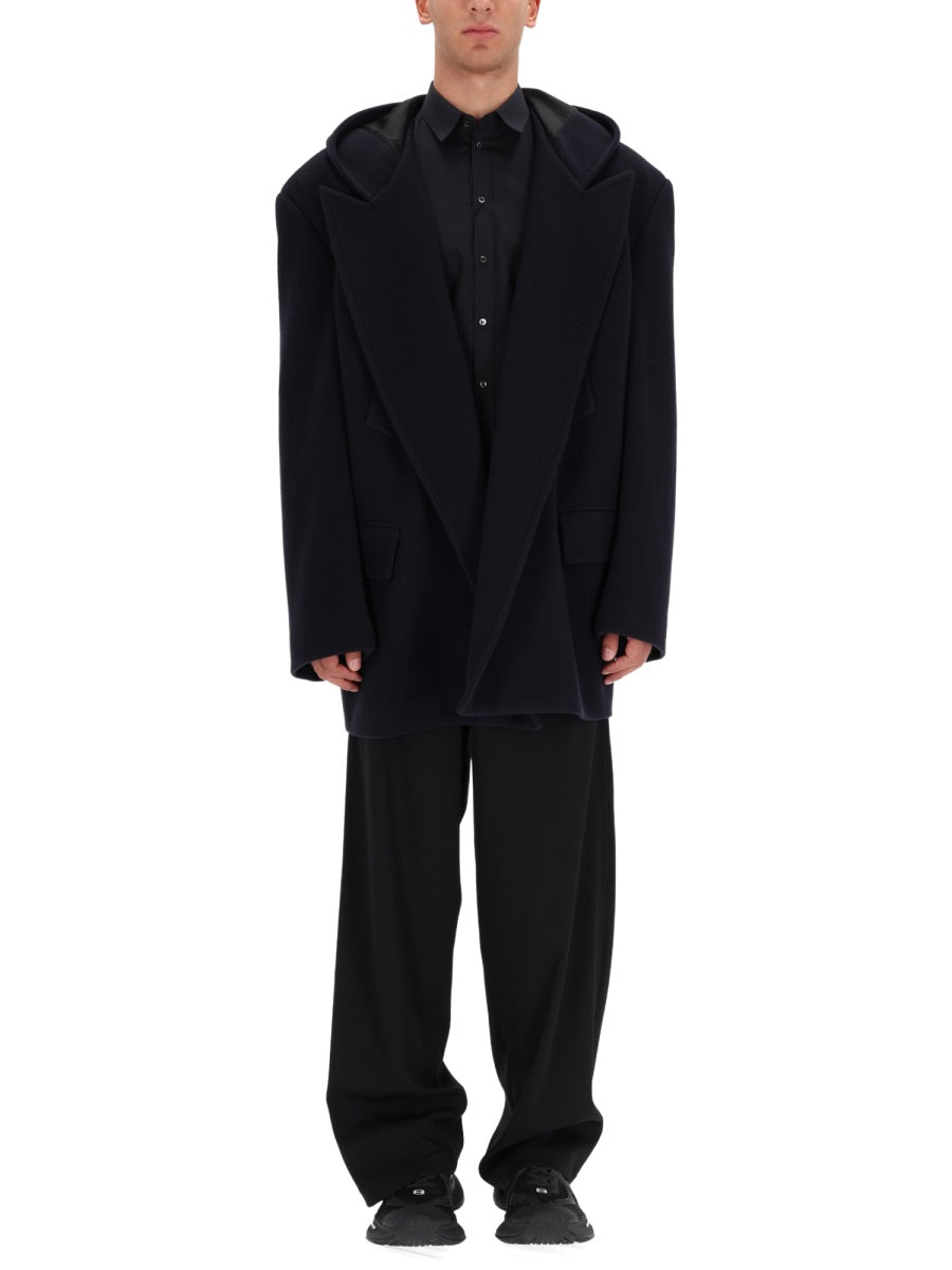 Balenciaga Trench e Impermeabili - Blu | Wanan Luxury