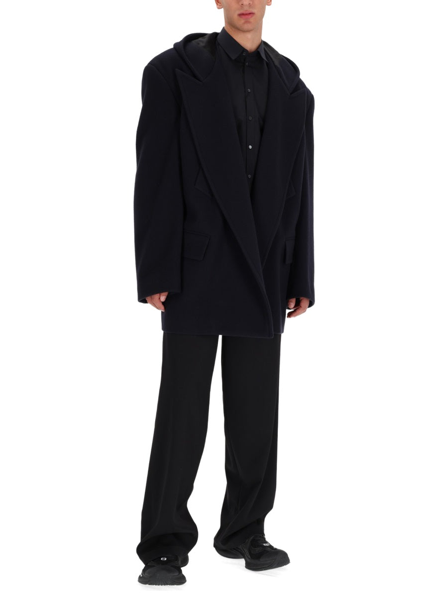 Balenciaga Trench e Impermeabili - Blu | Wanan Luxury