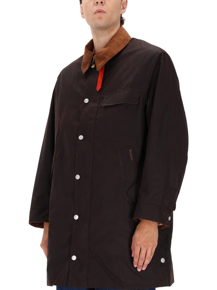 Paul Smith X Barbour Trench e Impermeabili - Brown | e2aa0698c626de654afb07c3d5fc84810f082b2c