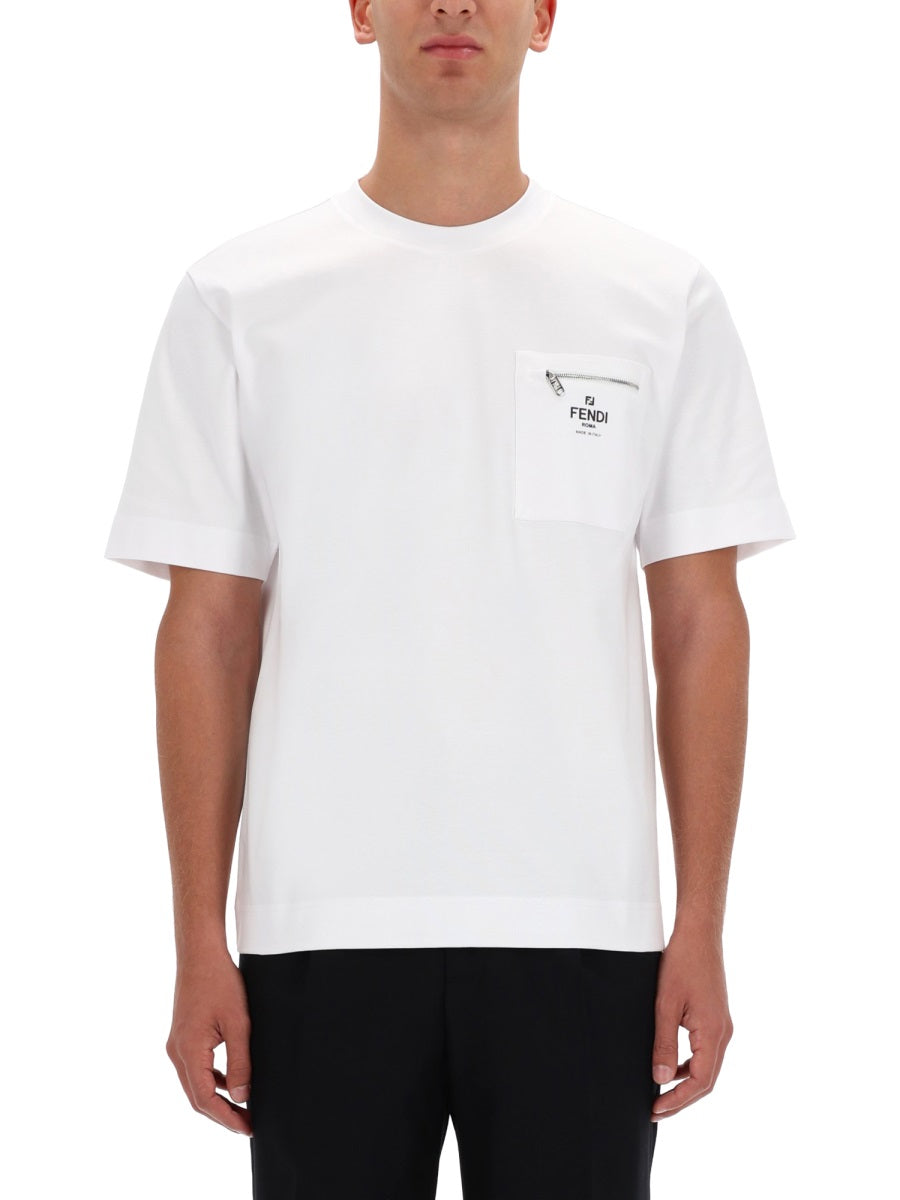Fendi T shirt - Bianco | Wanan Luxury