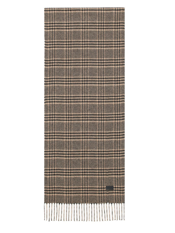 Prince Of Wales Pattern Silk Scarf