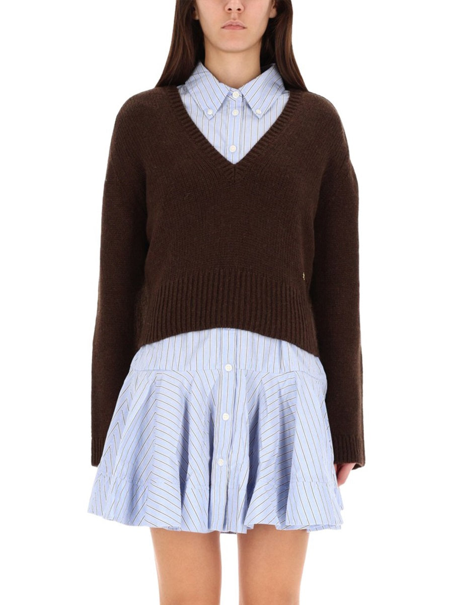 Ganni Maglioni - Marrone | Wanan Luxury