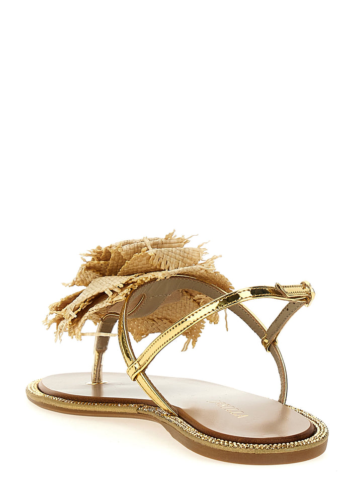 Le Silla Rose Sandali - Oro | f4525c3c7a4de57e5fe78d9efcd3e1cf832111e5