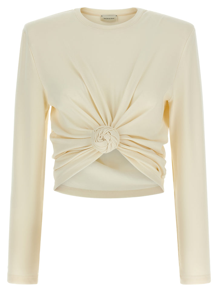 Magda Butrym Blouse 14 Cream Camicie - Bianco | 4f2ac805b9fb7e73dbe07ddae952b7fd09557bbd