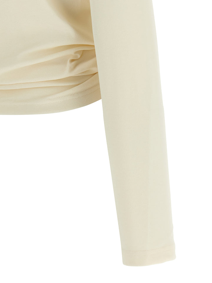 Magda Butrym Blouse 14 Cream Camicie - Bianco | 76bb0415b2bdb6bf2cbc4ae057191e3eaed4cd17