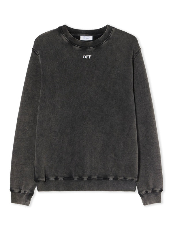 "Check Flan Arrow Logo" Sweatshirt