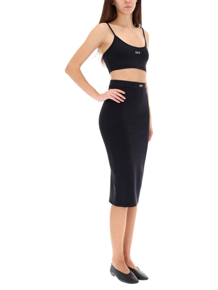 Off-White Gonne - Nero | Wanan Luxury