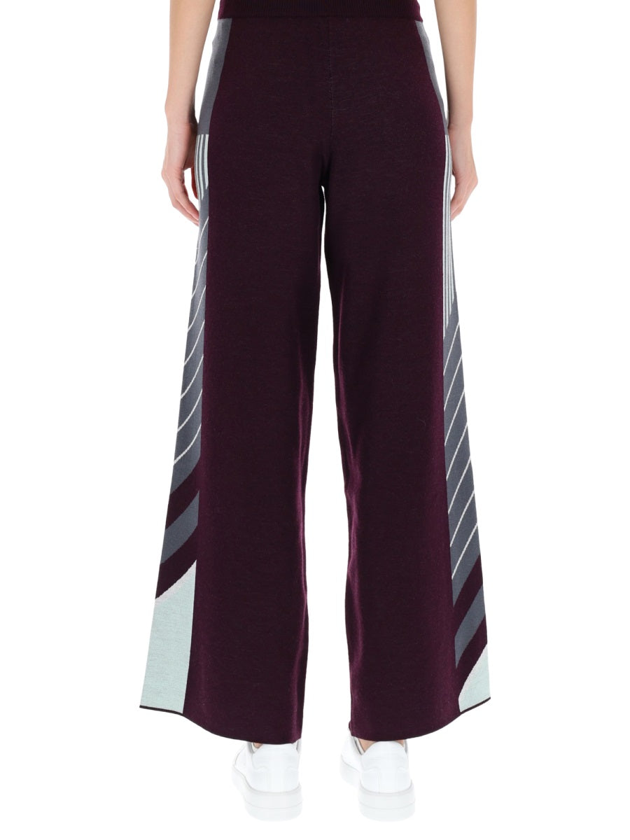Casablanca Pantaloni - Viola | Wanan Luxury