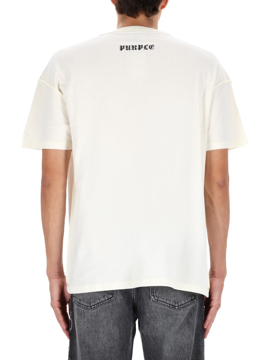 Purple Brand T shirt - Bianco | Wanan Luxury