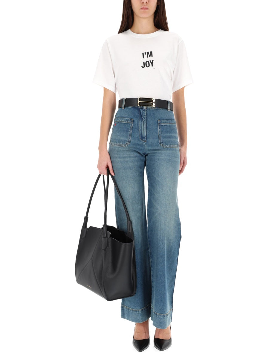 Victoria Beckham T shirt - Bianco | Wanan Luxury