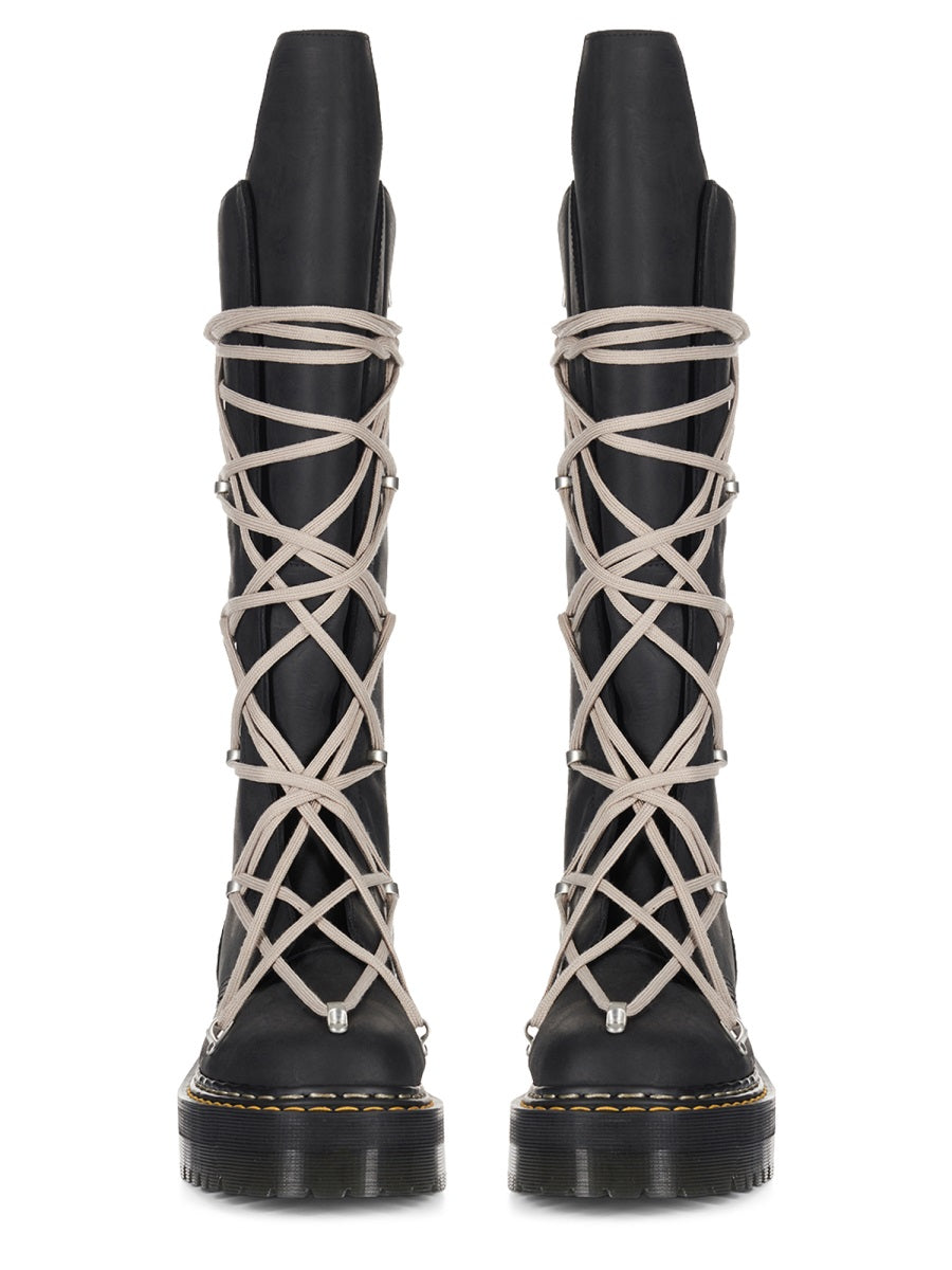 DR. MARTENS X RICK OWENS Stivali - Nero | Wanan Luxury