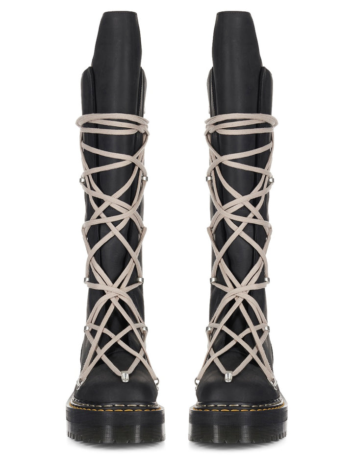 DR. MARTENS X RICK OWENS Stivali - Nero | Wanan Luxury