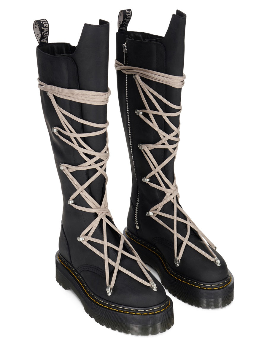 DR. MARTENS X RICK OWENS Stivali - Nero | Wanan Luxury