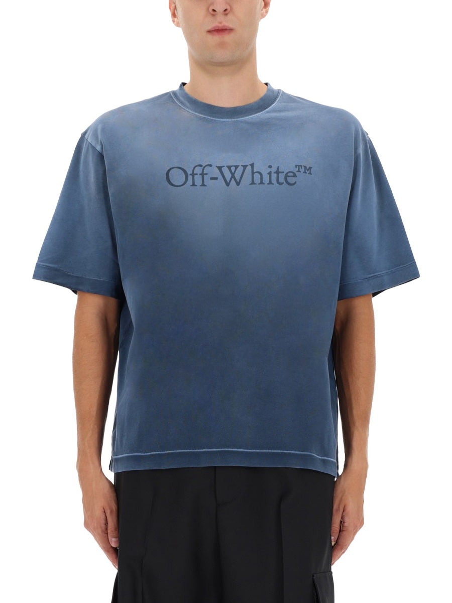 Off-White T shirt - Blu | Wanan Luxury