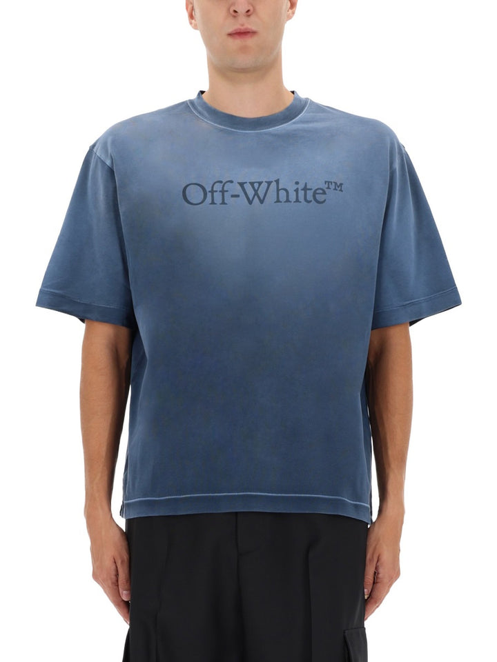 Off-White T shirt - Blu | Wanan Luxury