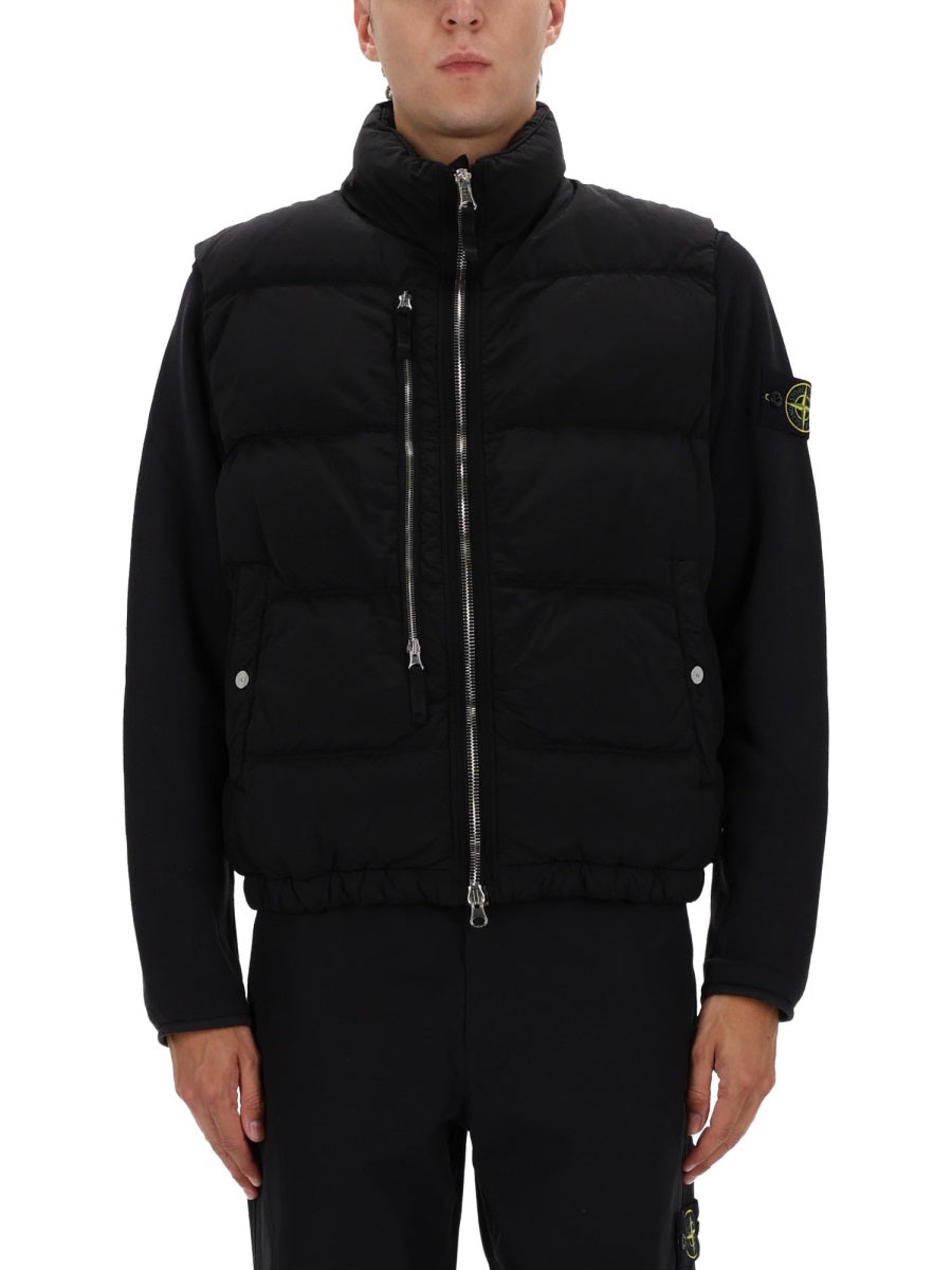 Stone Island Gilet - Nero | Wanan Luxury