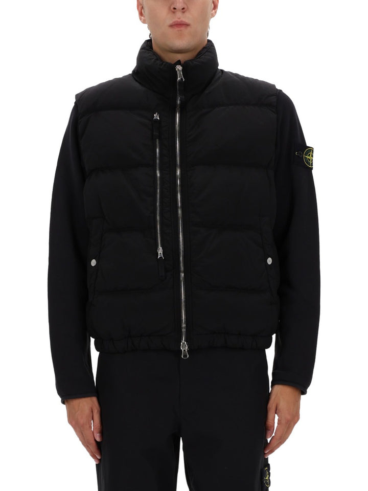 Stone Island Gilet - Nero | Wanan Luxury
