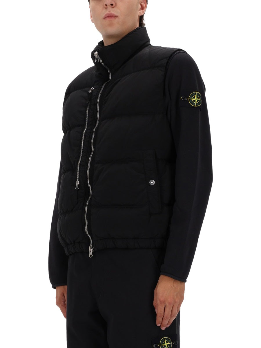 Stone Island Gilet - Nero | Wanan Luxury