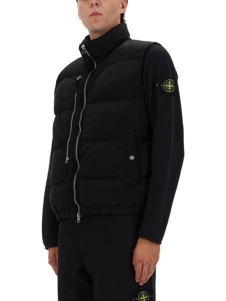 Stone Island Gilet - Nero | Wanan Luxury