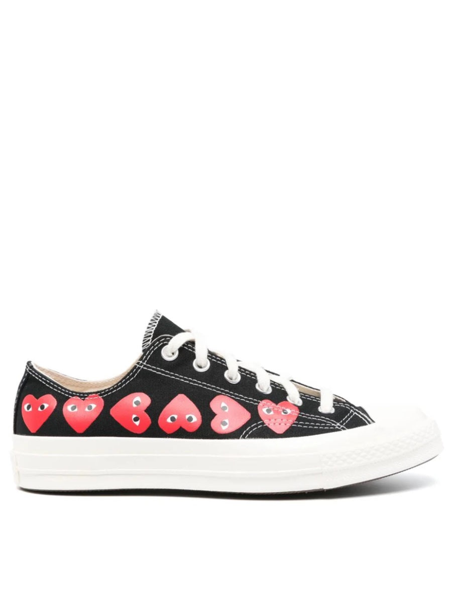 Comme Des Garçon Play x Converse Sneakers - Nero | Wanan Luxury