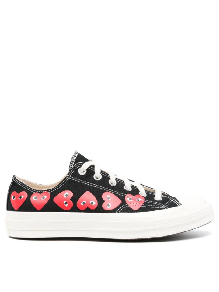 Comme Des Garçon Play x Converse Sneakers - Nero | Wanan Luxury