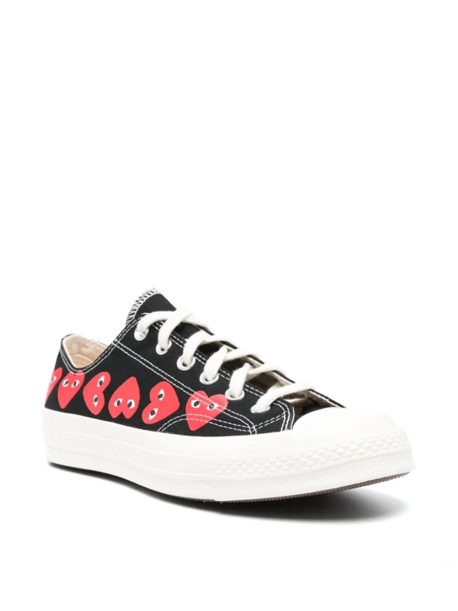 Comme Des Garçon Play x Converse Sneakers - Nero | Wanan Luxury