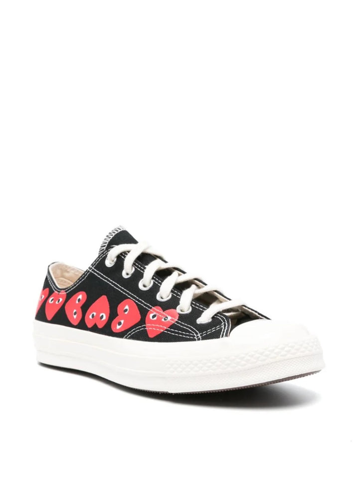 Comme Des Garçon Play x Converse Sneakers - Nero | Wanan Luxury