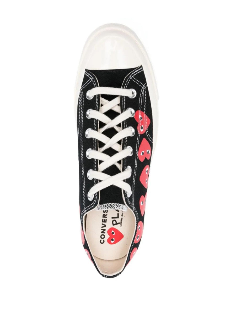 Comme Des Garçon Play x Converse Sneakers - Nero | Wanan Luxury