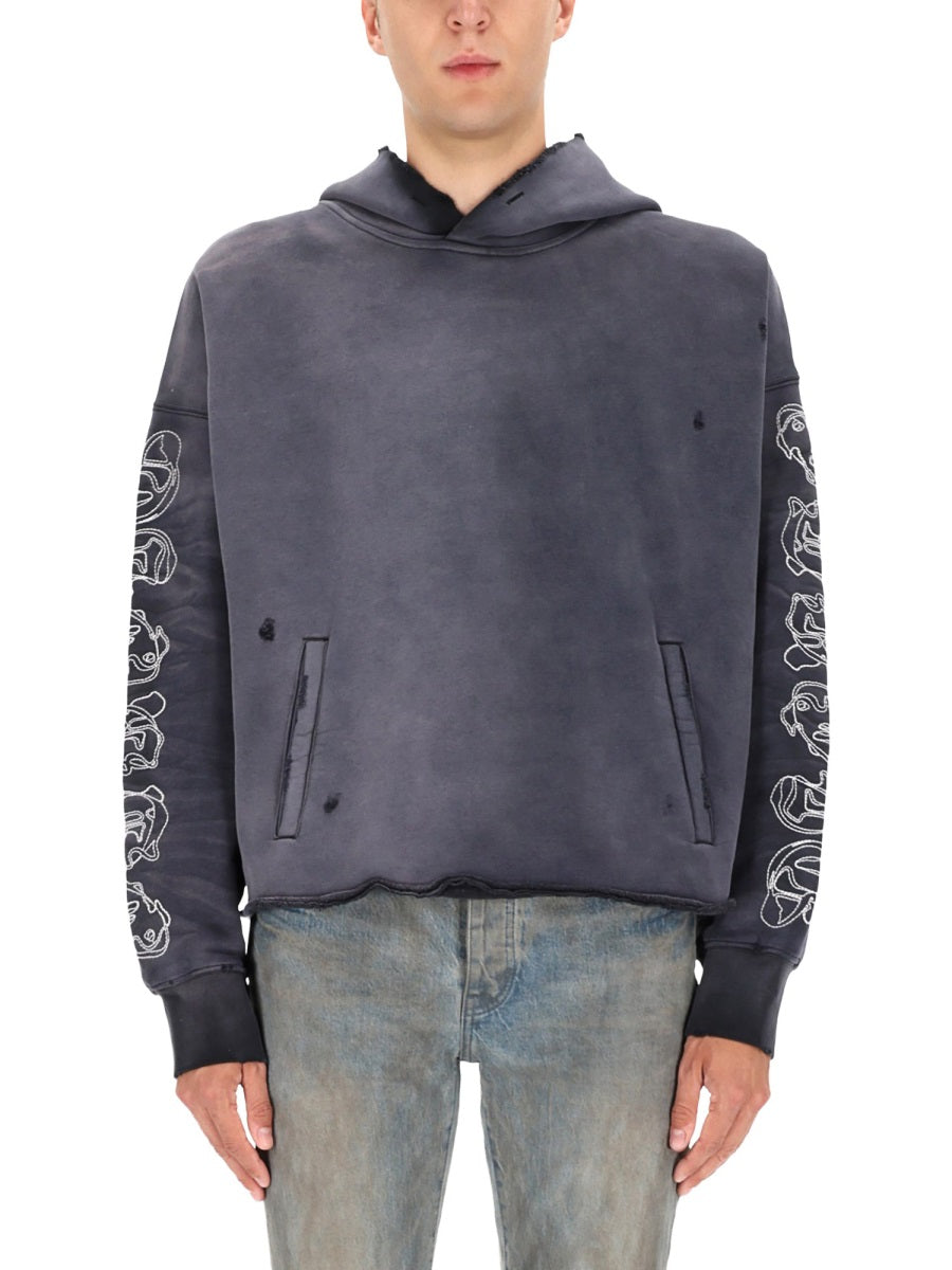 Purple Brand Felpe - Nero | Wanan Luxury